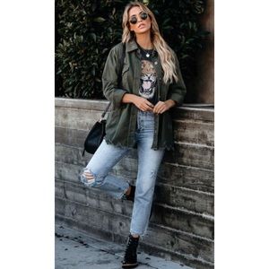 NWT Vici Dolls Cargo Jacket